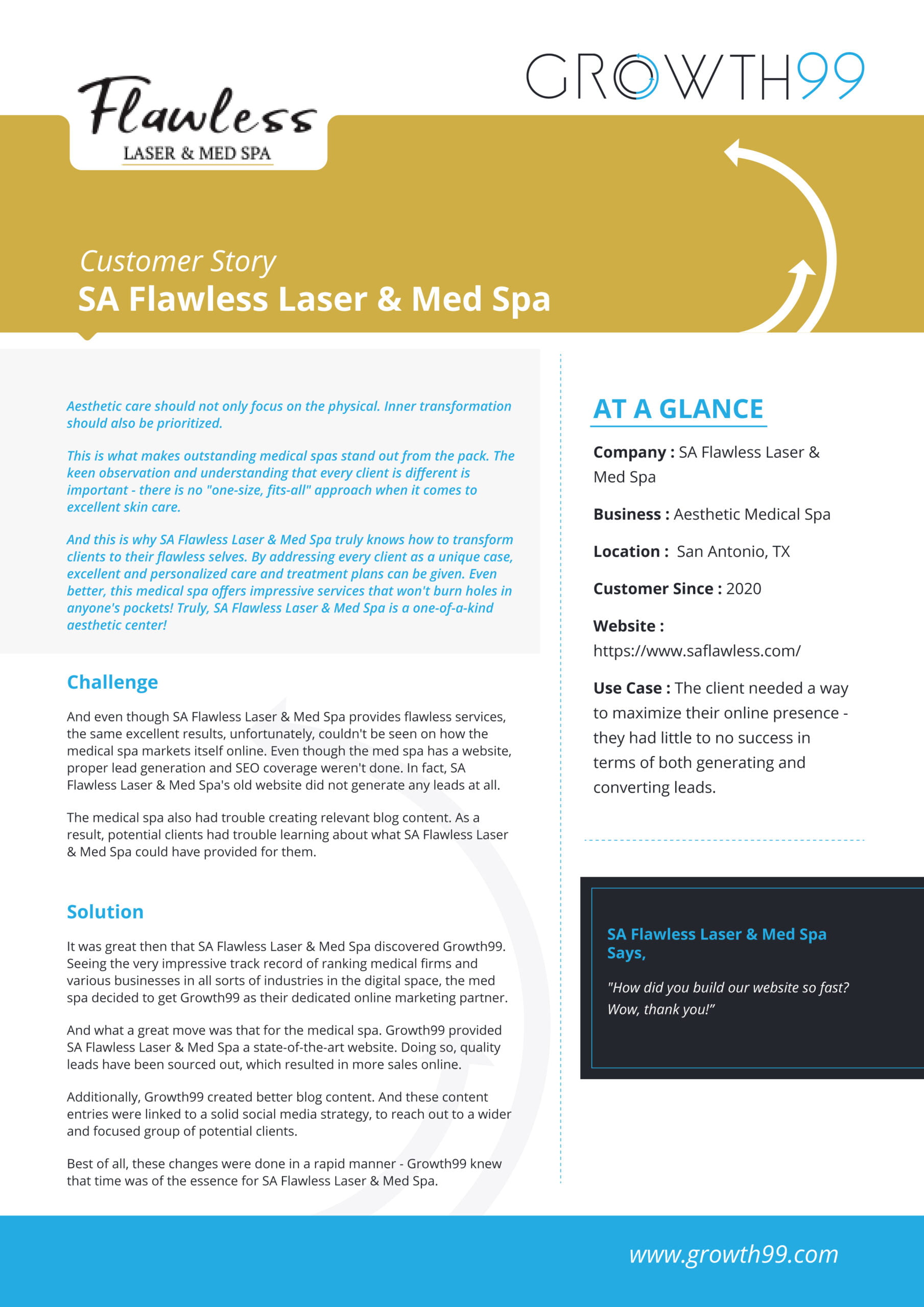 SA Flawless Laser & Med Spa